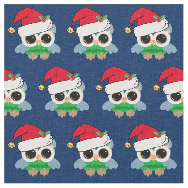 Niedliche Weihnachtsschale Stoff (Nahaufnahme)