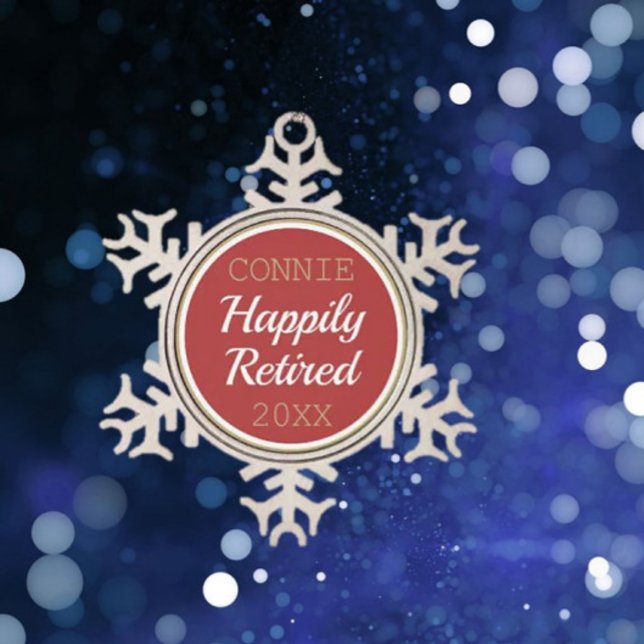 Niedliche Weihnachtsschmuck nach Maß Schneeflocken Zinn-Ornament (Von Creator hochgeladen)