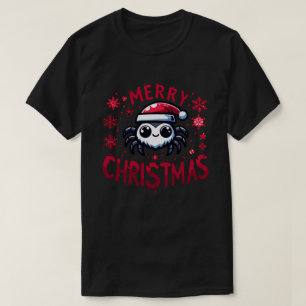 Niedliche Weihnachtsspinne T-Shirt