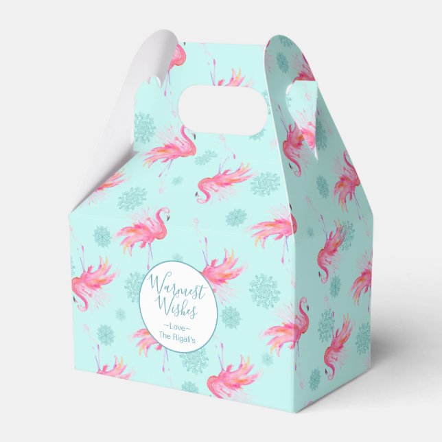 Niedliche Weihnachtsthemen in Florida Geschenkschachtel (Vorderseite)