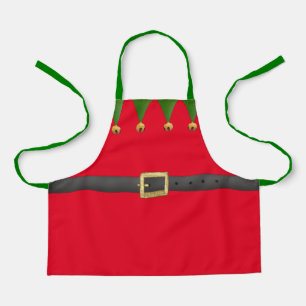 Niedliche Weihnachtswerkstatt Elf Weihnachten Schü Schürze