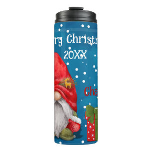 Niedliche Weihnachtszeit Thermosbecher