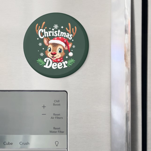 Niedliche Weihnachtszeremonie Magnet (In Situ (Kühlschrank))