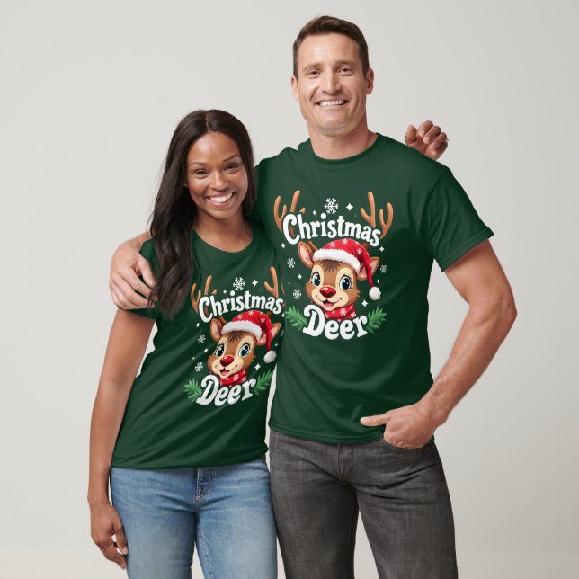 Niedliche Weihnachtszeremonie T-Shirt (Unisex)