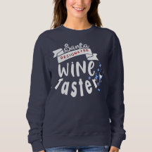 Niedliche Weihnachtszitate Funny Wine Sweatshirt