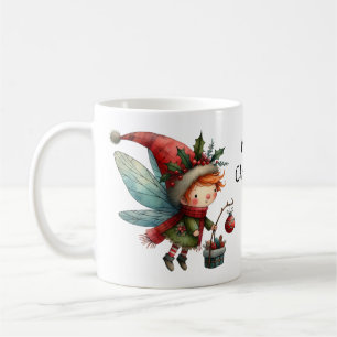 Niedliche Weihnachtszucht Kaffeetasse