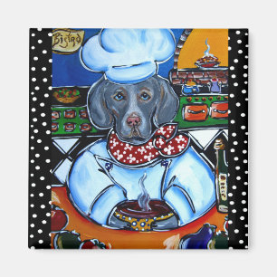 Niedliche Weimaraner-Magnete Magnet