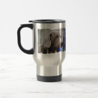 Niedliche Weimaraner Reise-Tasse