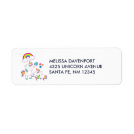 Niedliche weiße Hörner Magische Mama & Baby