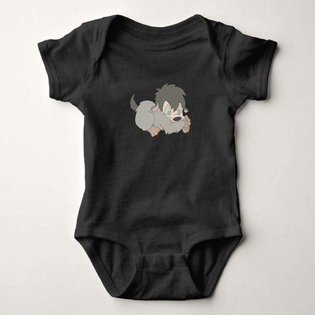 Niedliche Welpe Baby Strampler (Vorderseite)