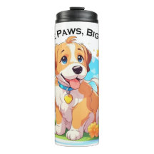 Niedliche Welpe Kleine Paws Big Liebe