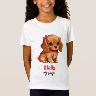 Niedliche Welpe | Mädchen | Kinder T-Shirt
