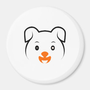 Niedliche Welpe Magnet