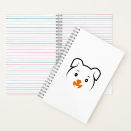 Niedliche Welpe Notizbuch