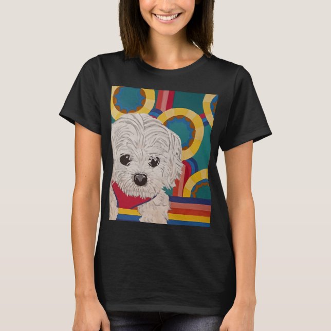 Niedliche Welpe T-Shirt (Vorderseite)