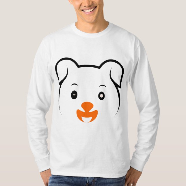 Niedliche Welpe T-Shirt (Vorderseite)