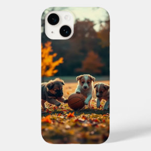 Niedliche Welpen Kunst für IPhone Cover