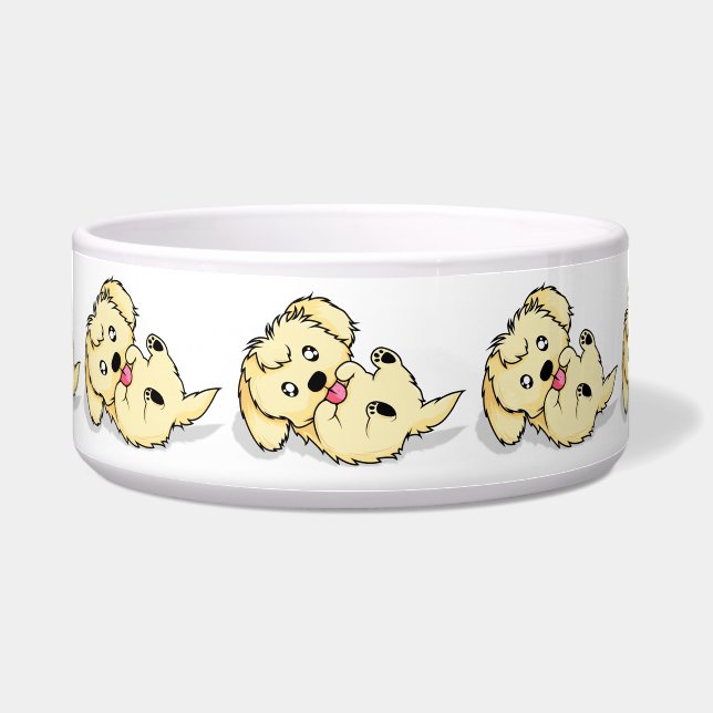 Niedliche Welpen Napf (Vorderseite)