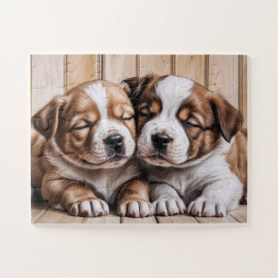 Niedliche Welpen Puzzle