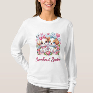 Niedliche Welpen: Valentine Special T-Shirt
