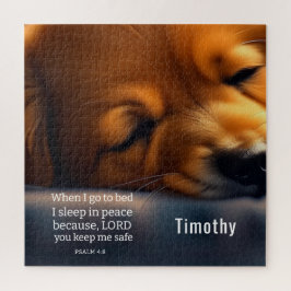 Niedliche Welpenbibel Puzzle