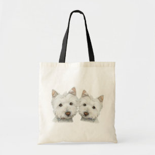Niedliche Westie Hunde Tragetasche