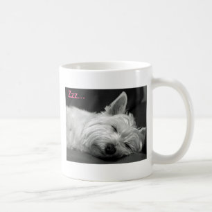 Niedliche Westie (Westhochland-Terrier) HundeTasse Tasse