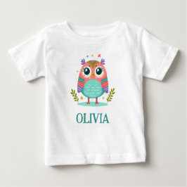 Niedliche Whimsical Baby Owl T-shirt