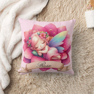 Niedliche whimsical florale süße Träume schlafende Kissen