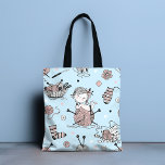 Niedliche Whimsical Girly Funny Knitter Wolle Cat<br><div class="desc">Dieses niedliche Design zeichnet sich durch ein skurriles Strickmotiv aus. Perfekt für diejenigen,  die Liebe zum Strick #Strick #striting #craft #crafts #Tasche #Tasche #Tasche #bags #accessoires #gift #giftsforher #girly #Zuhause #homedecor</div>