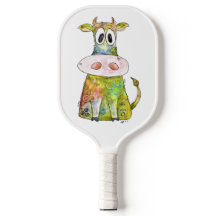 Niedliche Whimsikfarbene Kuh