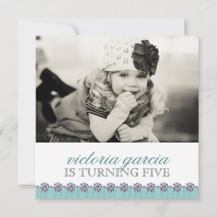 Niedliche Whimsikkids-Party Einladung