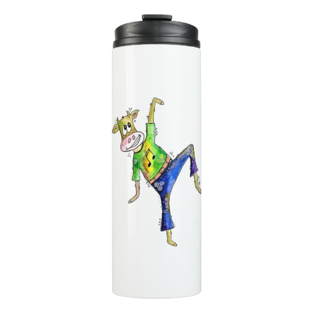 Niedliche Whimsikkuh Thermosbecher (Vorderseite)