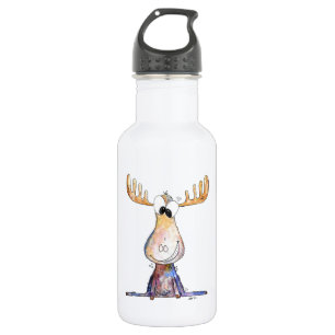Niedliche Whimsikose Edelstahlflasche