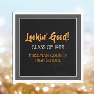 Niedliche Wiedersehen-Servietten der Klasse Serviette