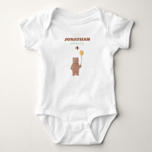 Niedliche Wildtiere zum Geburtstag Baby Strampler
