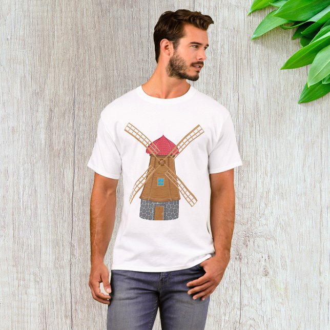 Niedliche Windmühle T-Shirt (Von Creator hochgeladen)
