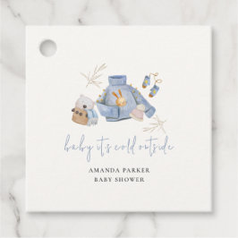 Niedliche Winterkleidung Toys Girl Babydusche Geschenkanhänger