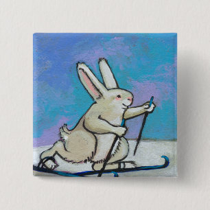 Niedliche Winterkunst des Button