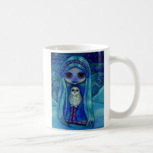 Niedliche Wintermärchen Girl Doll Ohrmuscheln Sch Kaffeetasse