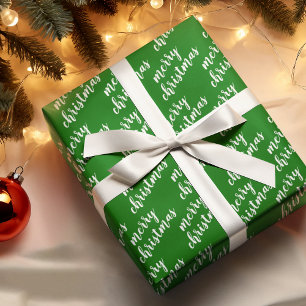 Niedliche Wintersaison im Dezember - Wordart Geschenkpapier