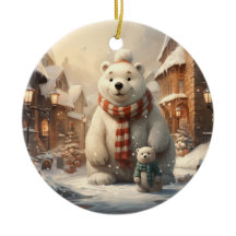 Niedliche Winterszenen Keramik