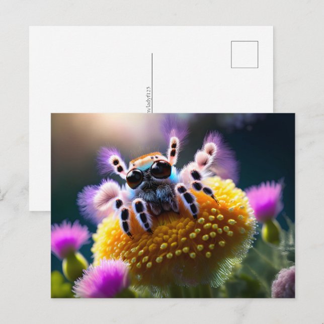 Niedliche Wirbelsäule, Postkreuzung Postkarte (Vorne/Hinten)