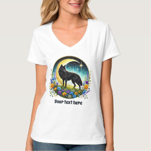 Niedliche Wolfsliebhaber T-Shirt