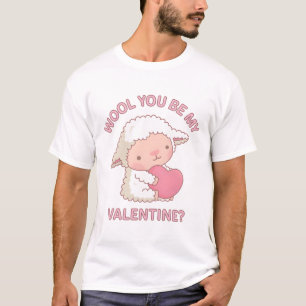 Niedliche Wolle, du bist mein Valentinpuppen Doodl T-Shirt