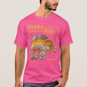 Niedliche Wombat Pills Australien T-Shirt