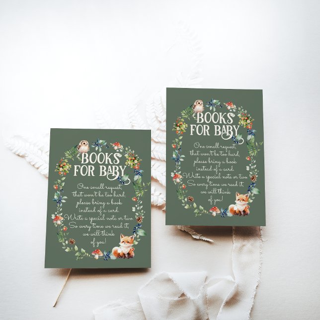 Niedliche Woodland Animal Adventure Neutral Baby S Begleitkarte (Von Creator hochgeladen)