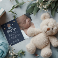 Niedliche Woodland Animal Space Babydusche