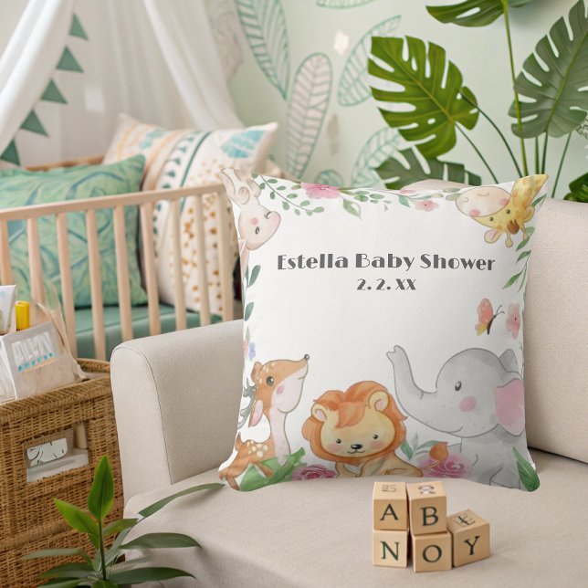 Niedliche Woodland Animals Kinderdusche Kissen (Von Creator hochgeladen)