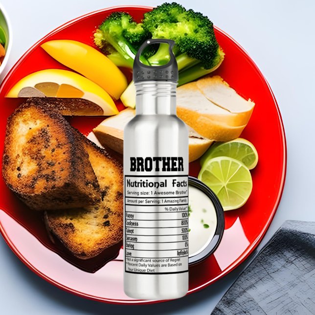 niedliche Wortkunst Edelstahlflasche (Von Creator hochgeladen)